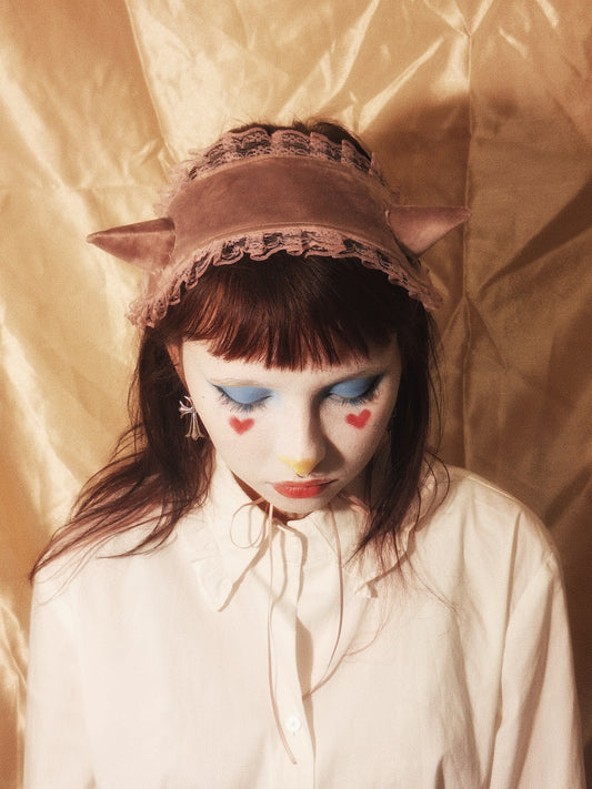 Headdress DIRTY PINK DEVIL II