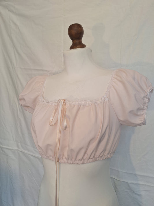 Top pastel peach pink S/M