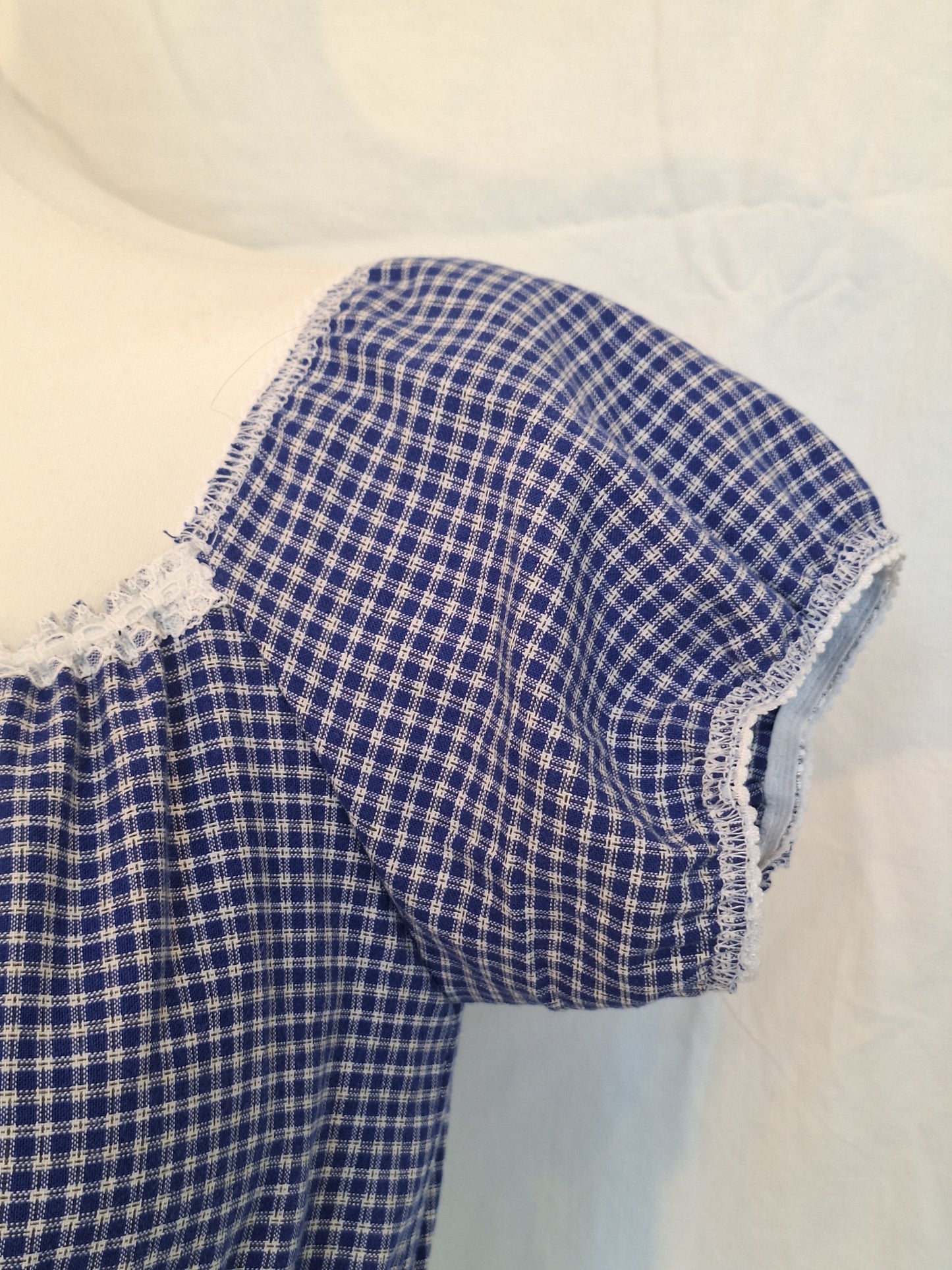 Top navy/white XS-M