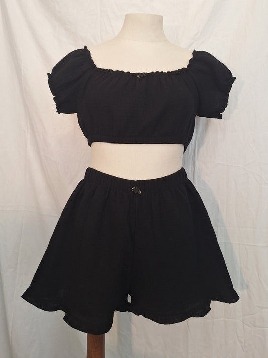 Set czarny S/M