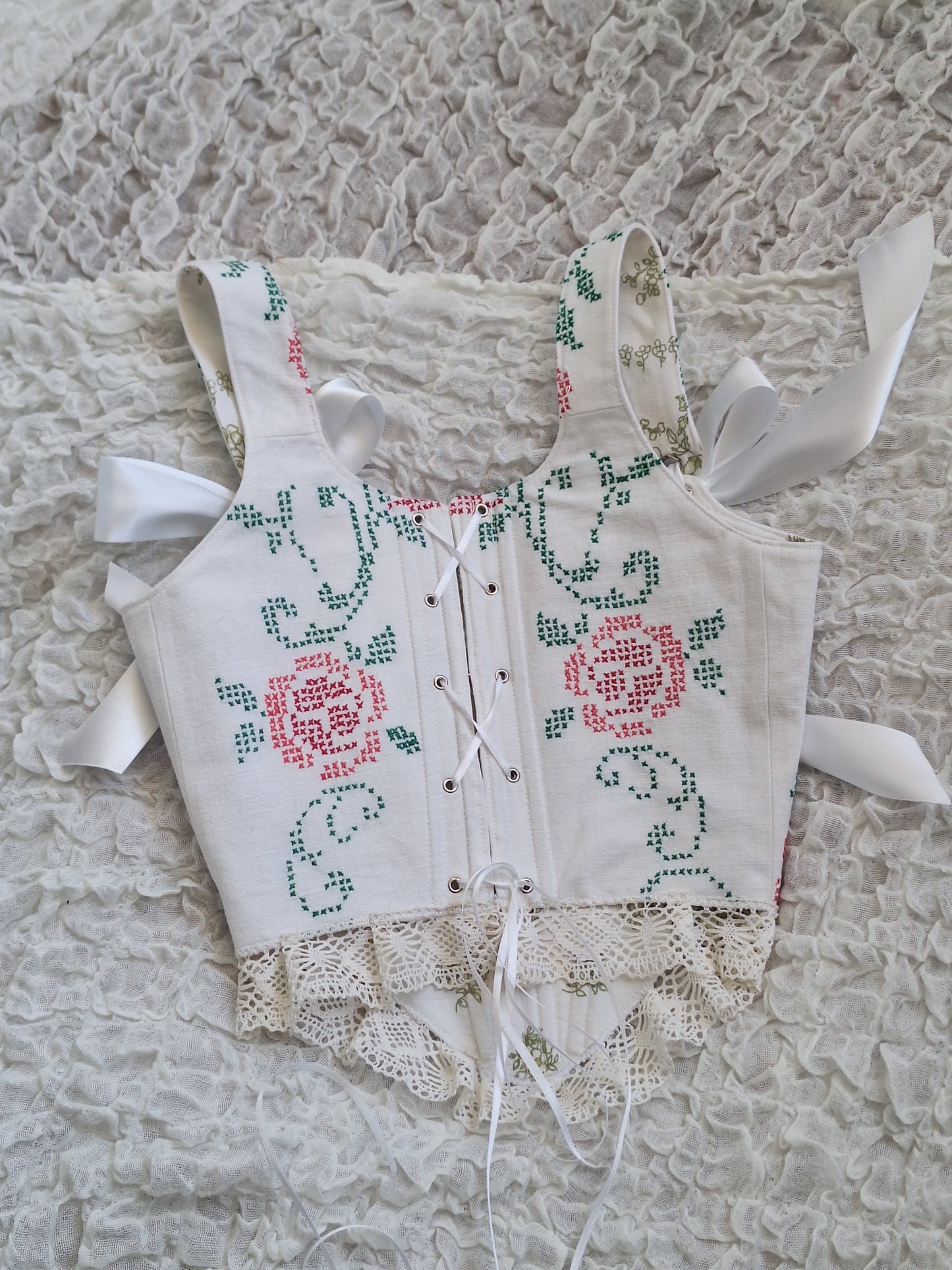 Gorset haftowany XS/S