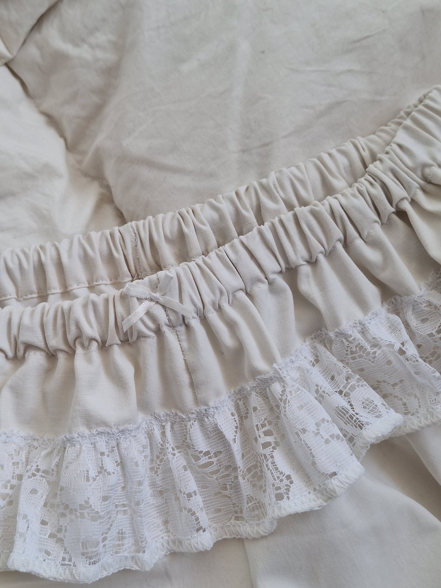 Bloomersy białe S/M