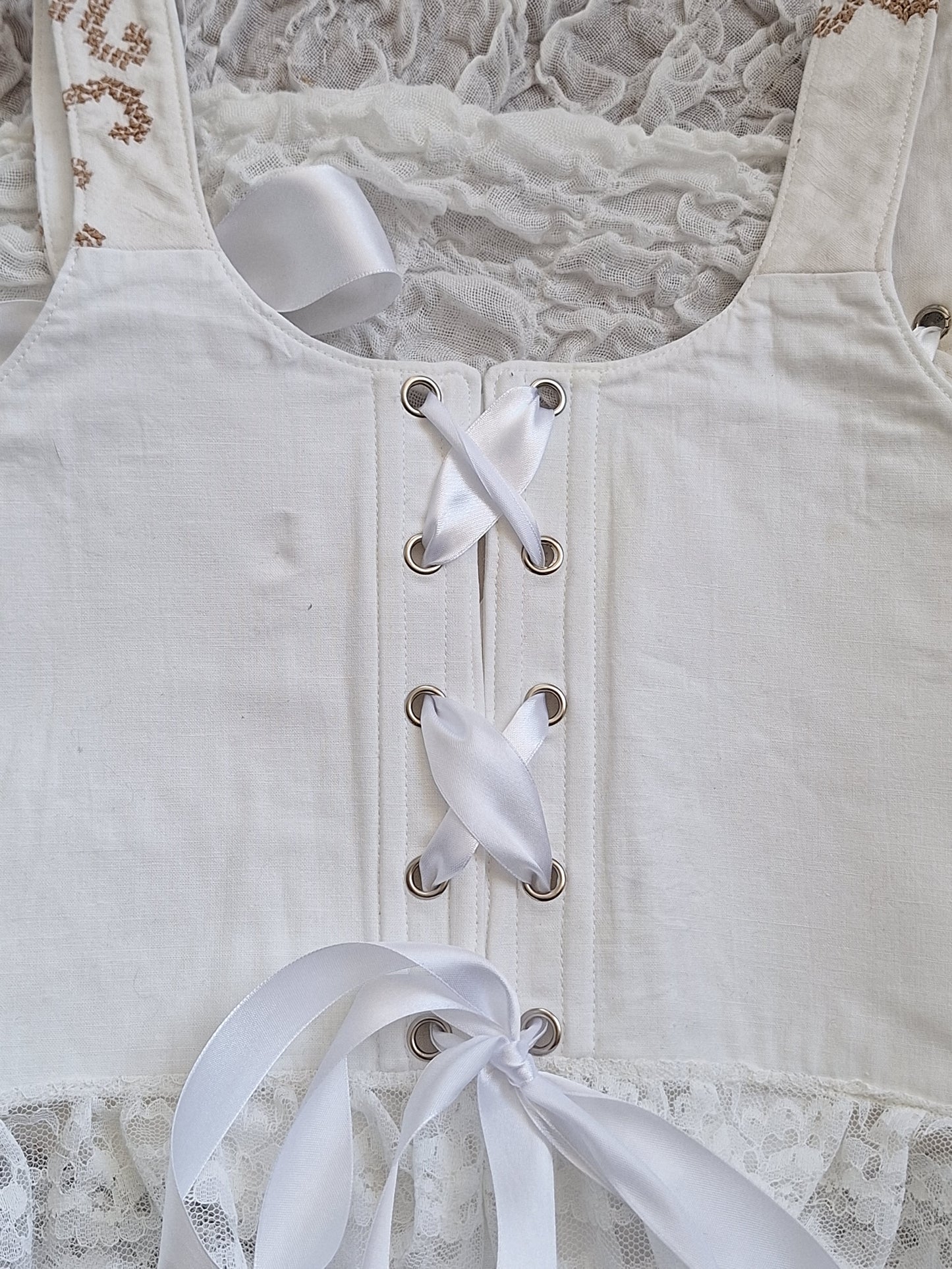 Gorset haftowany S/M