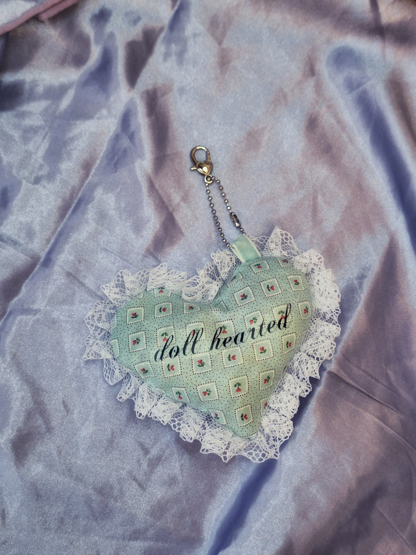 Pluszowy brelok serduszko