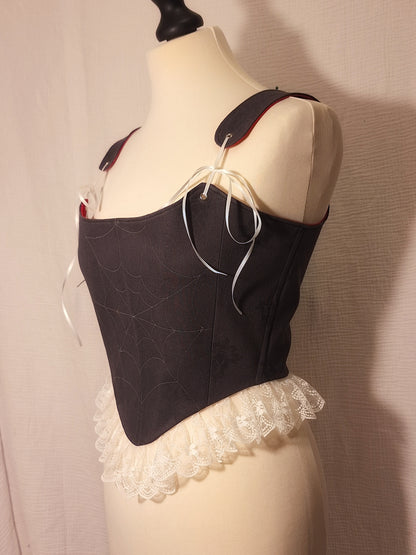 Gorset SPIDER WEB S/M