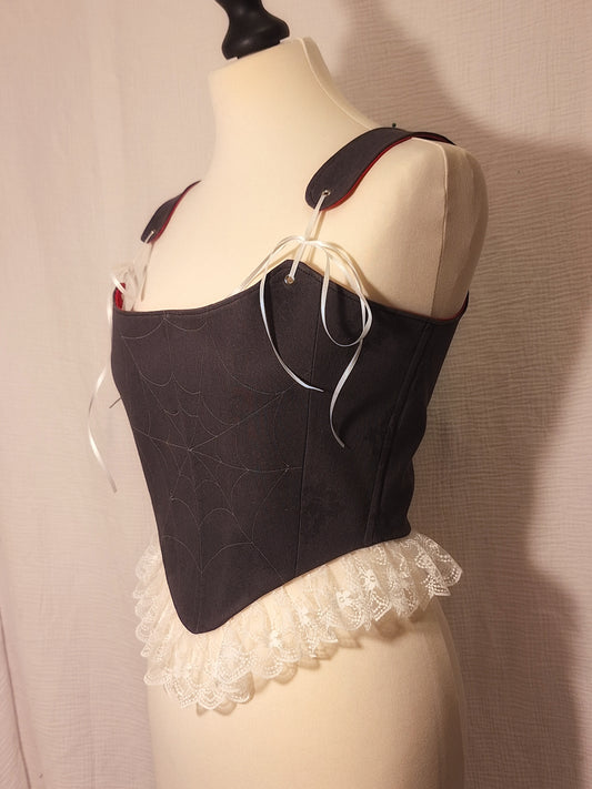 Gorset SPIDER WEB S/M