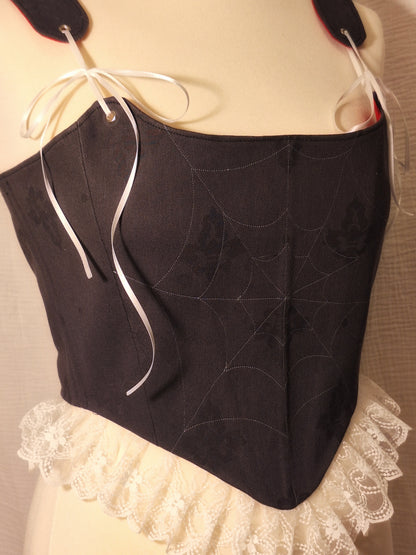 Gorset SPIDER WEB S/M