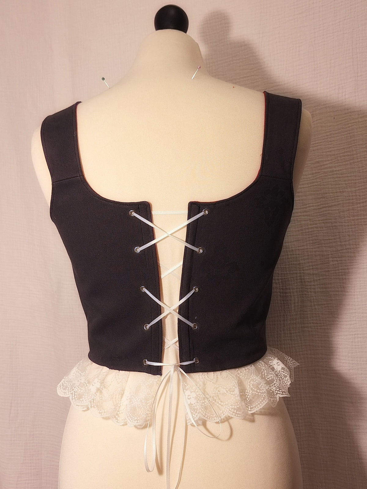 Gorset SPIDER WEB S/M
