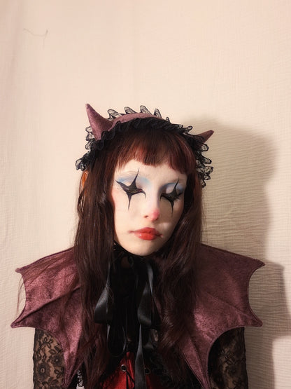 Headdress PURPLE DEVIL