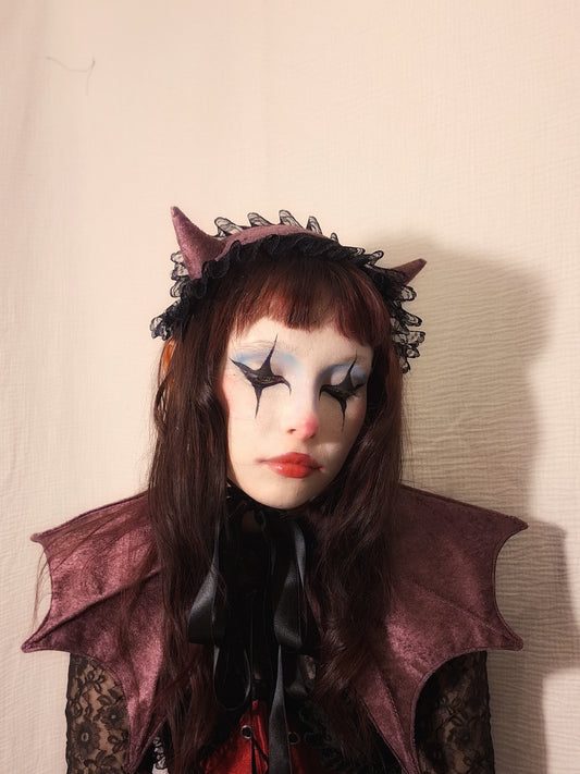 Headdress PURPLE DEVIL