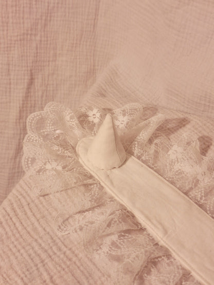 Headdress WHITE DEVIL