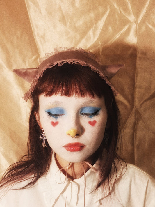 Headdress DIRTY PINK DEVIL II
