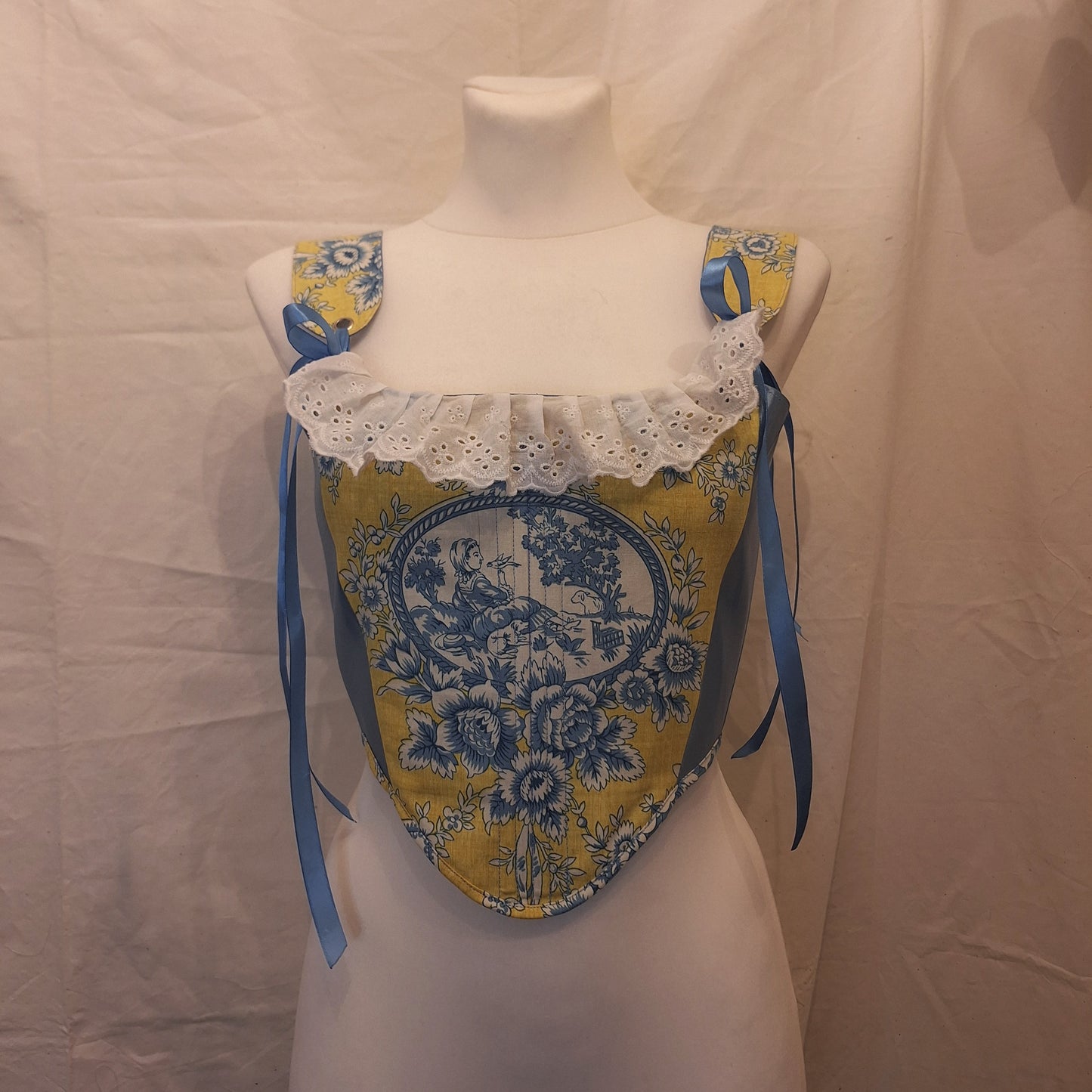 Gorset Toile de Jouy
