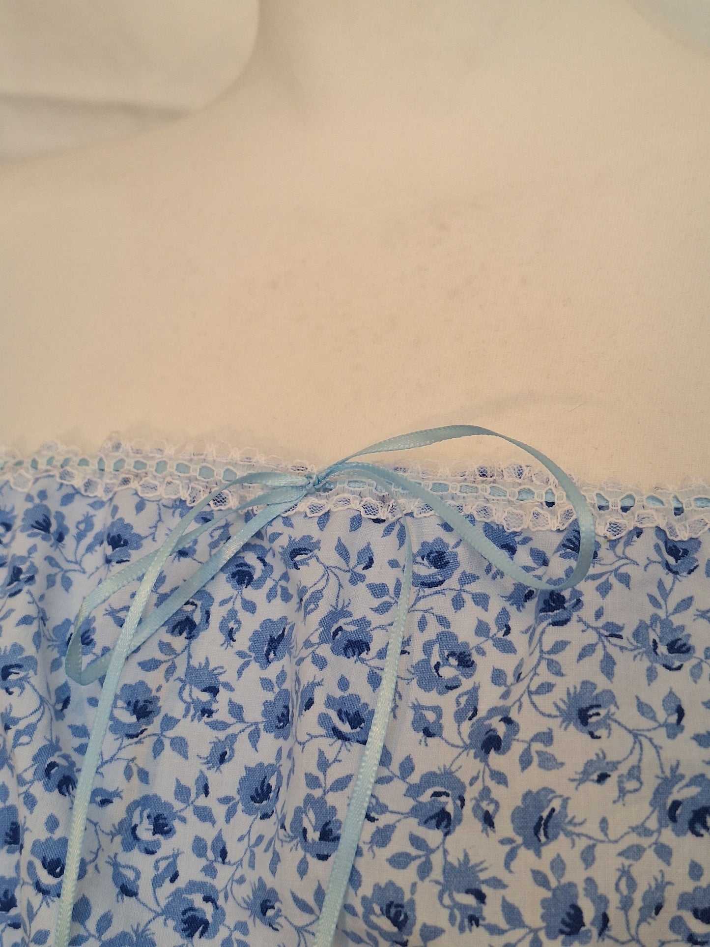 Top blue flowers XS/S