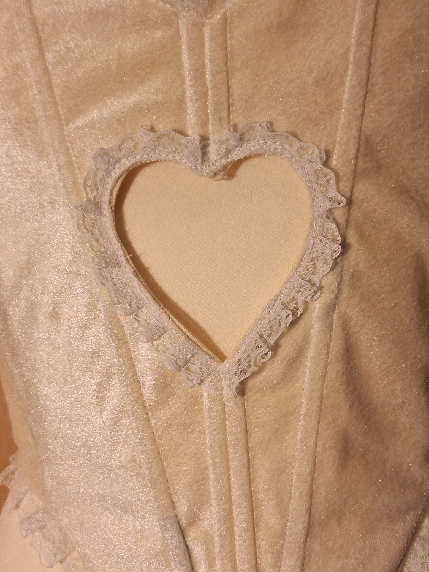 Gorset z wycięciem biały