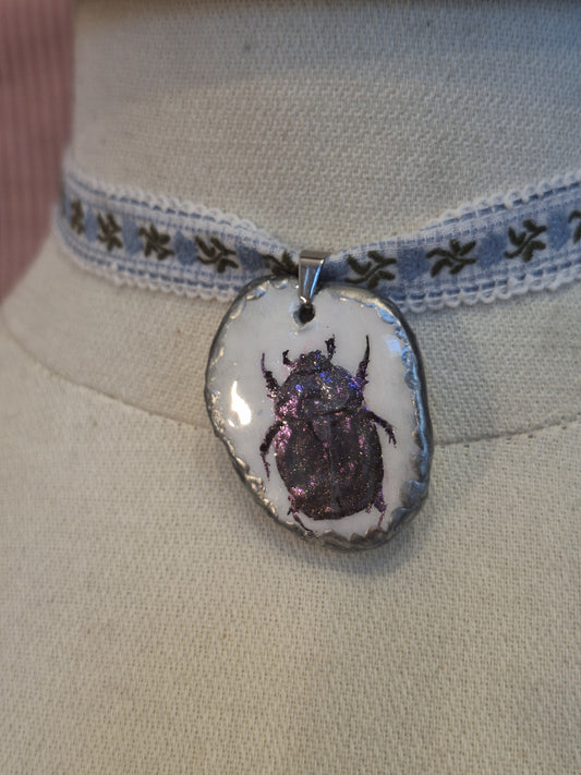 Naszyjnik choker BEETLE