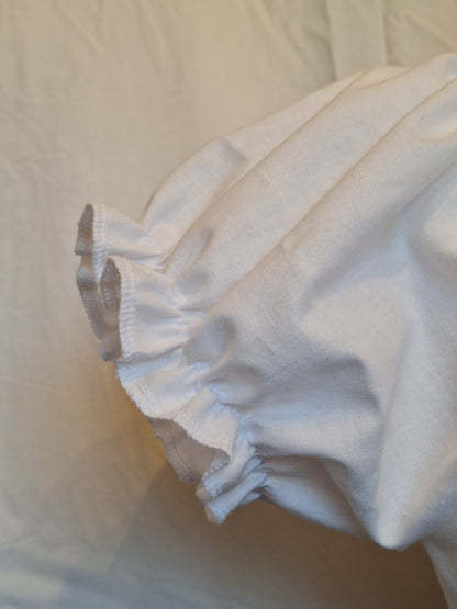 Sukienka milkmaid brązowa kratka S/M