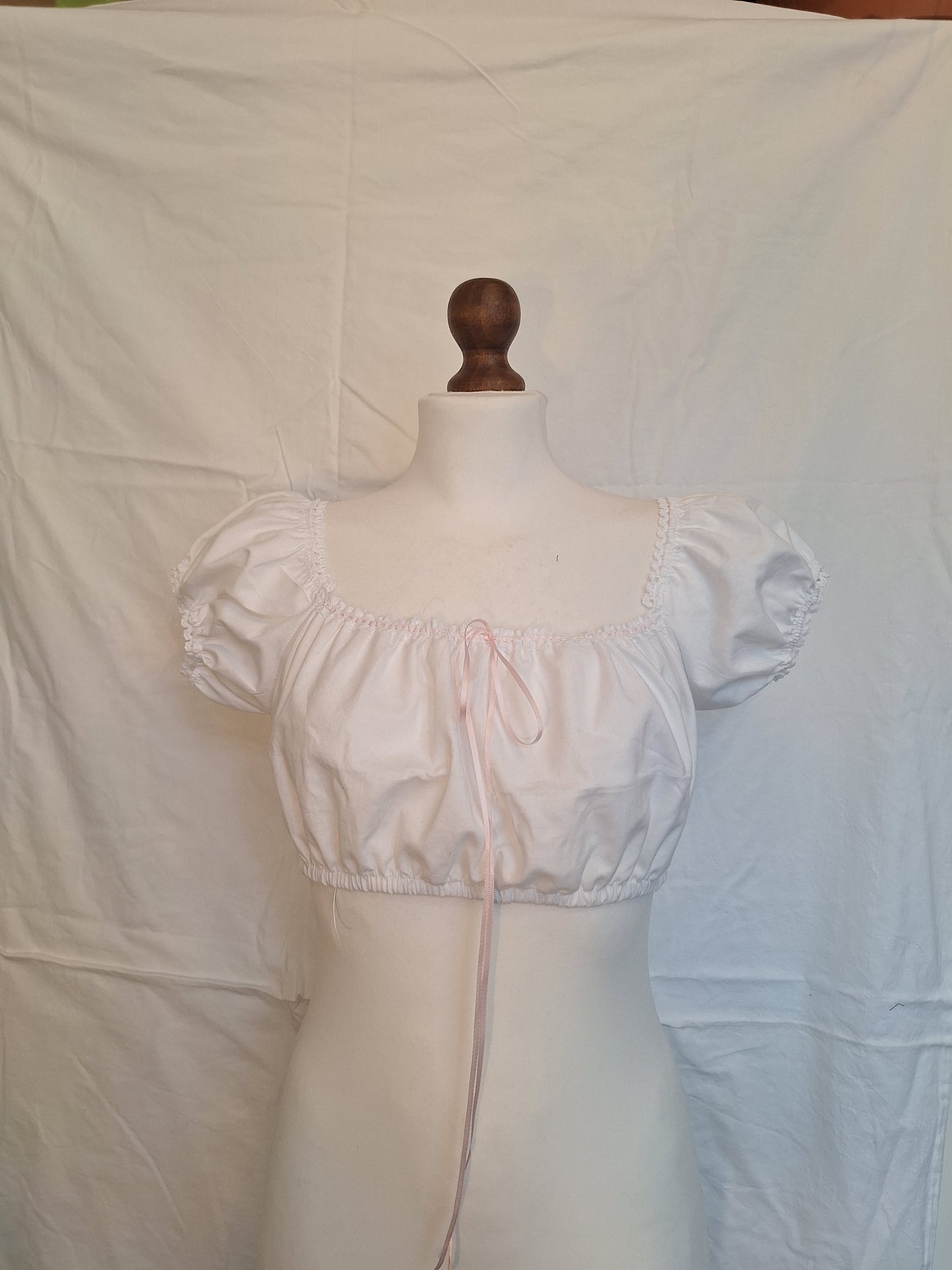 Top white/pink XS-M