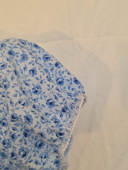 Top blue flowers XS/S