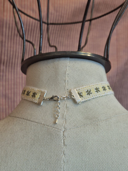 Naszyjnik choker TOOTH