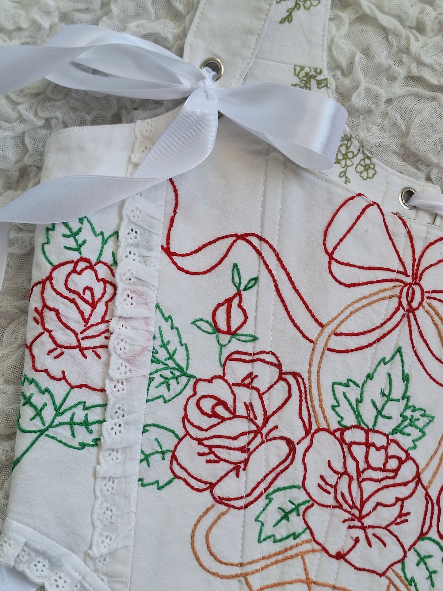 Gorset haftowany S/M