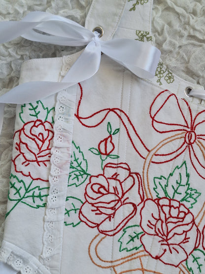 Gorset haftowany S/M