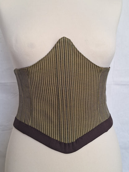 Gorset underbust w paski S/M