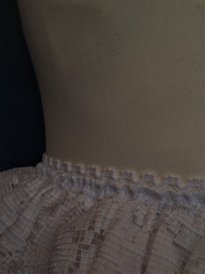 Chaotic lace skirt