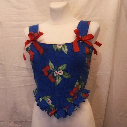 Cherry corset