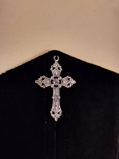 Gorset underbust welurowy