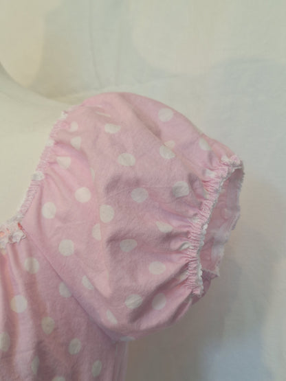 Top pink polka dots XS/S