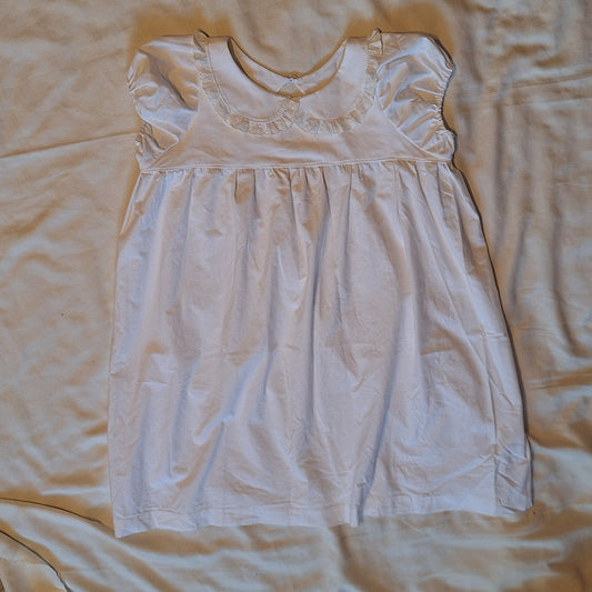 Sukienka babydoll biała
