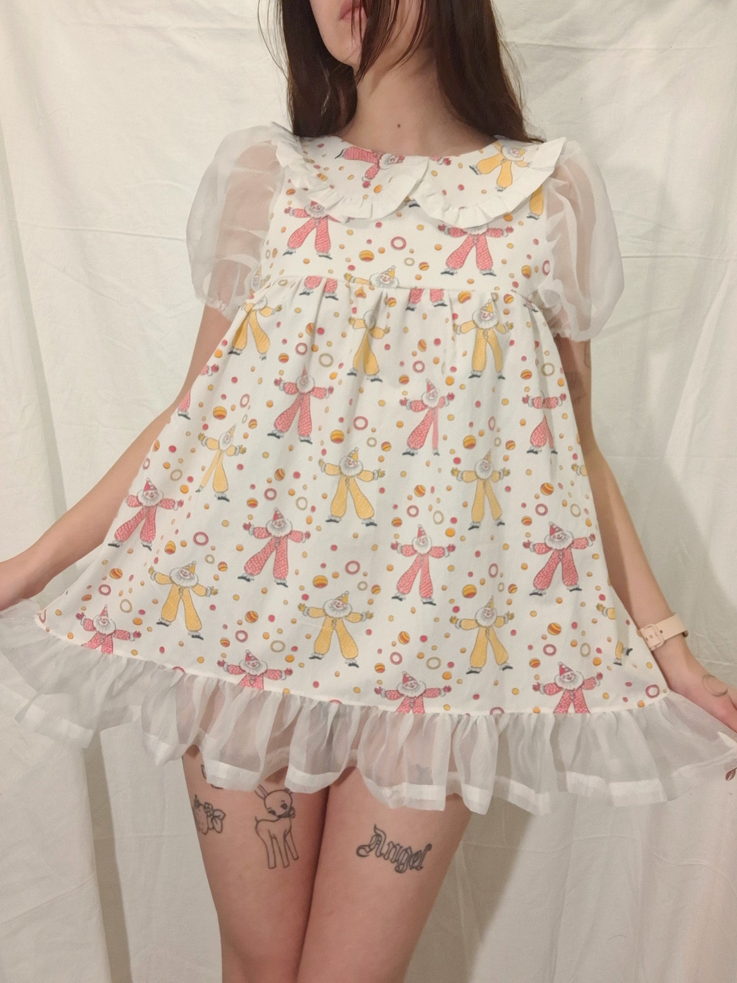 Sukienka babydoll mini