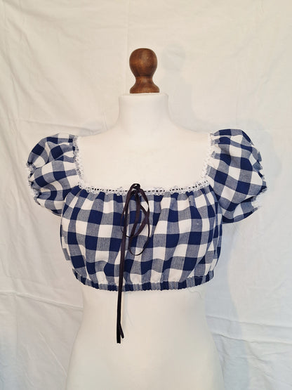 Top navy picnic XS-M