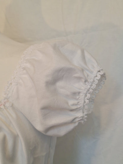 Top white/pink XS-M