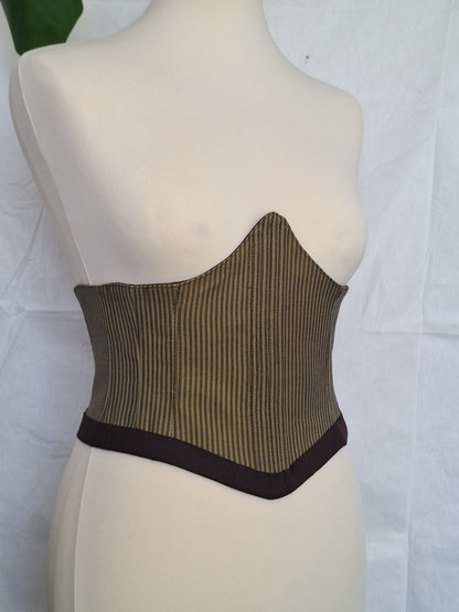 Gorset underbust w paski S/M