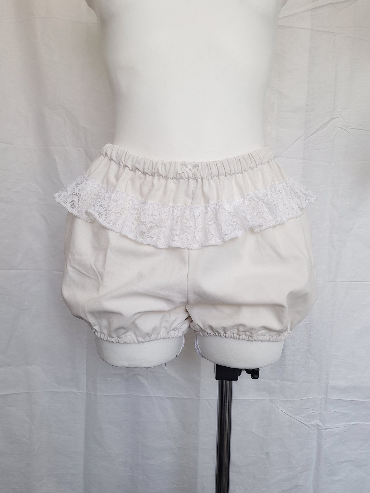 Bloomersy białe S/M