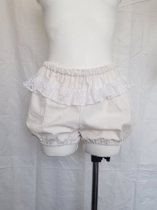 Bloomersy białe S/M