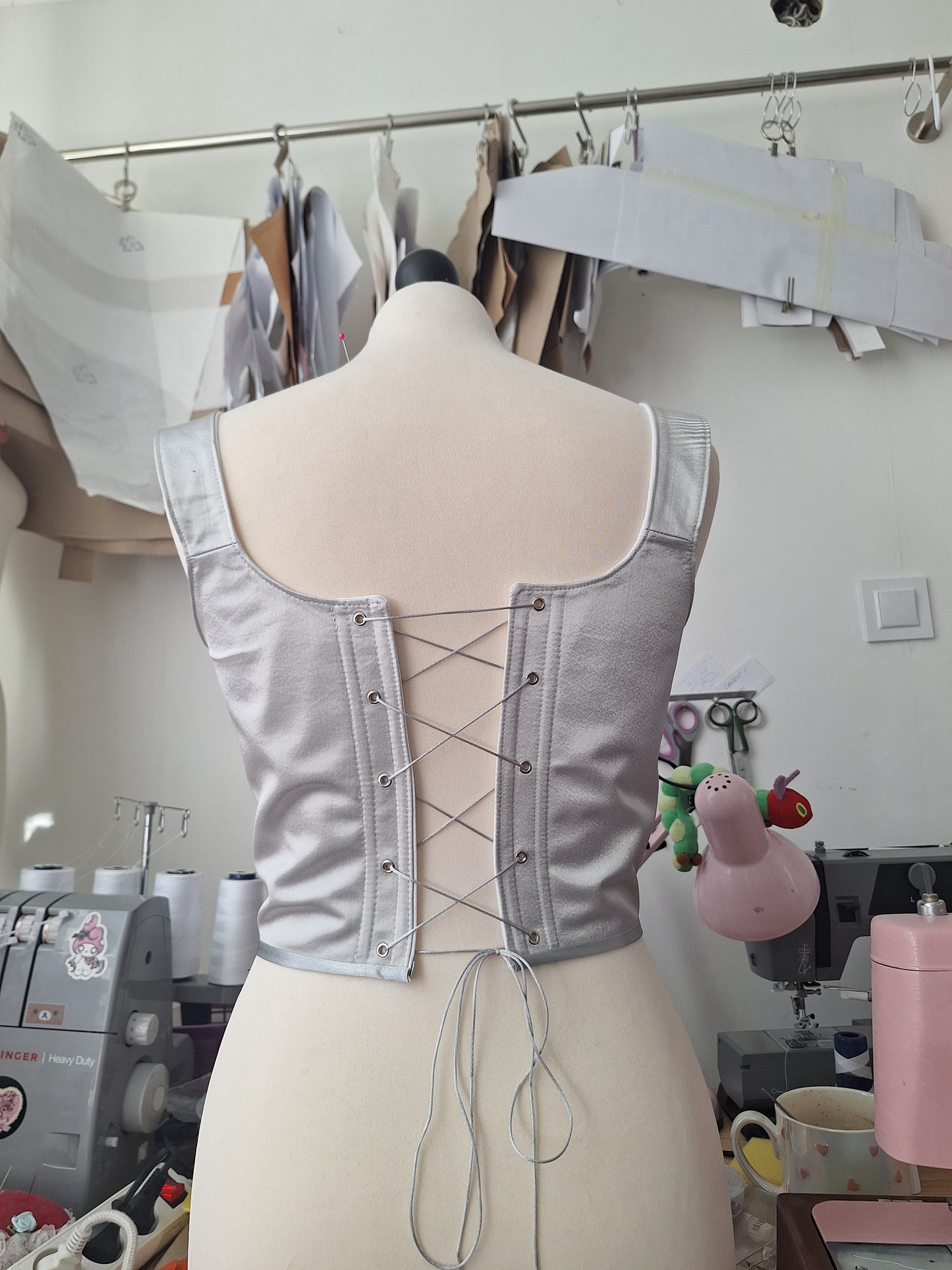 Gorset Silver Armor M/L