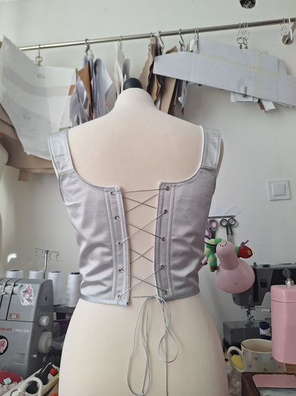 Gorset Silver Armor M/L