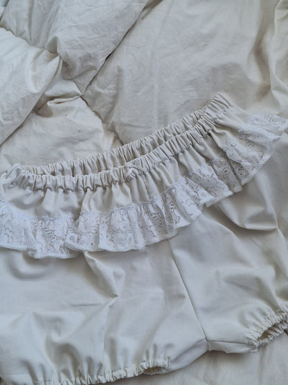 Bloomersy białe S/M