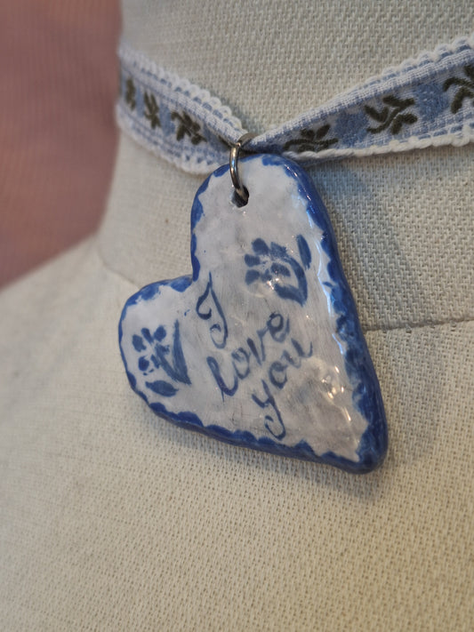 Naszyjnik choker PORCELAIN