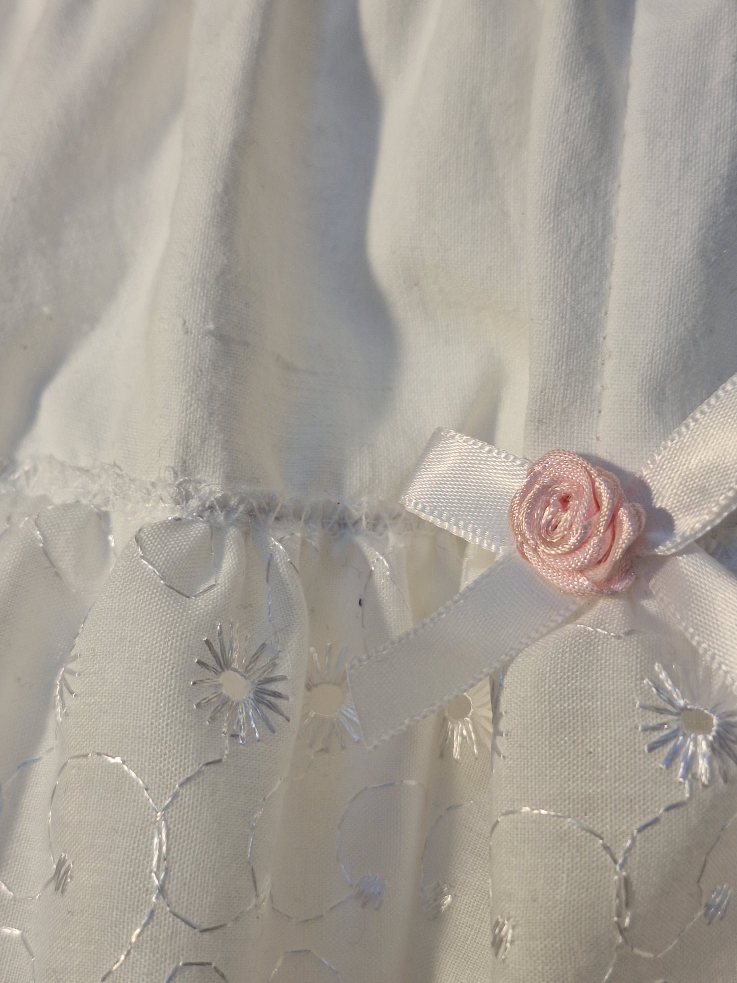 Bloomerso-spódniczka white//small rose M/L