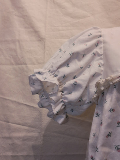 Sukienka babydoll w kwiatki