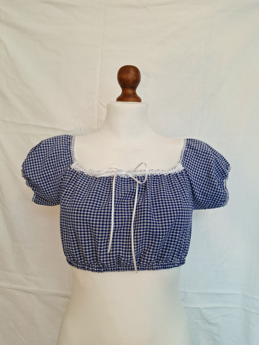 Top navy/white XS-M