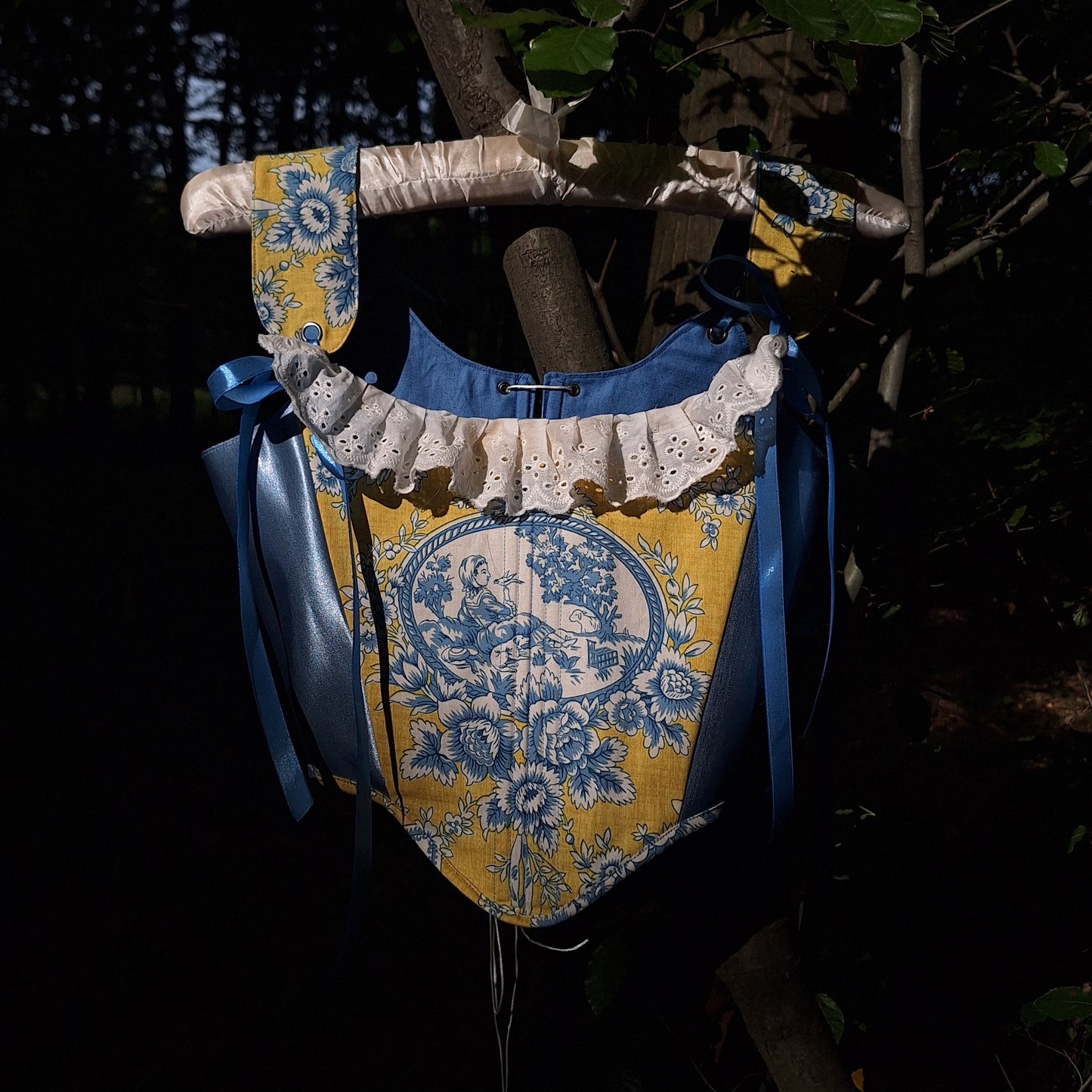 Gorset Toile de Jouy