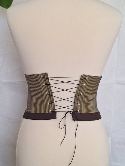 Gorset underbust w paski S/M