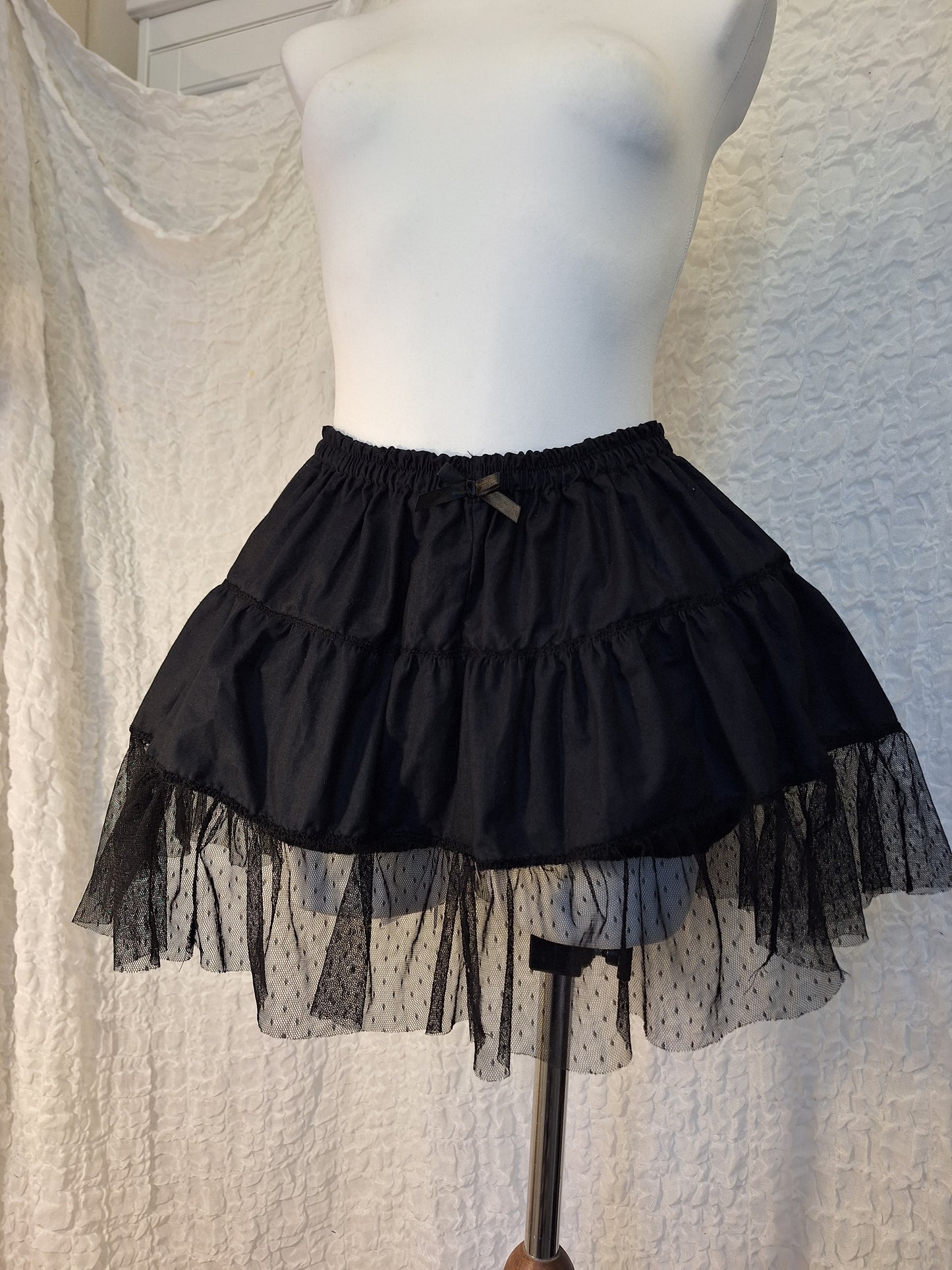 Bloomerso-spódniczka black lace XS/S