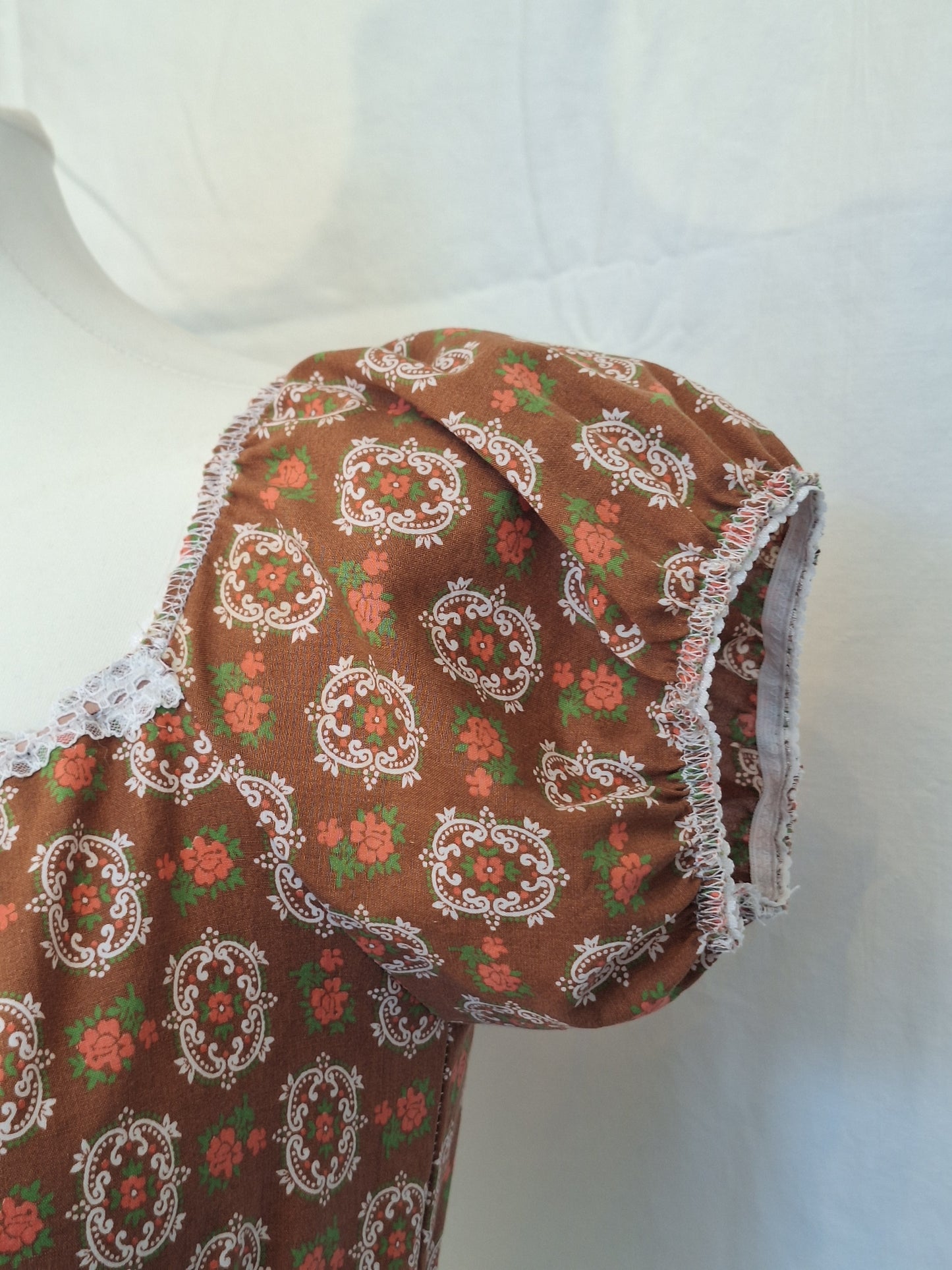 Top boho flowers XS-M