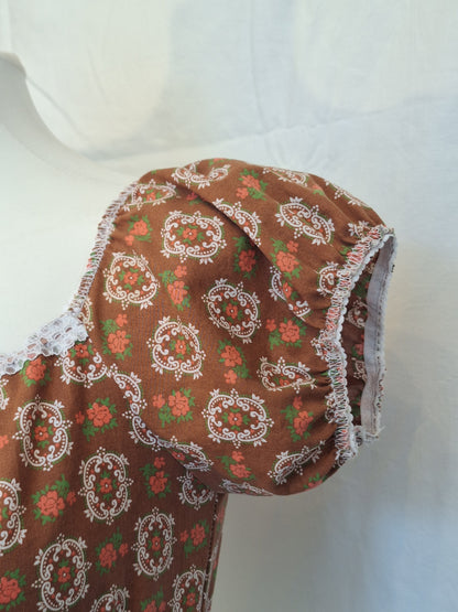 Top boho flowers XS-M